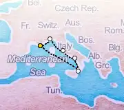 6 Night Toulon to Toulon cruise