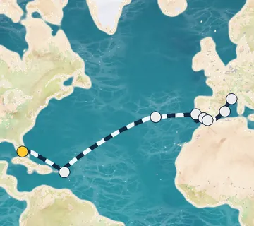 16 Night Miami to Marseille cruise