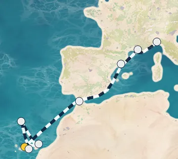 12 Night Tenerife to Portofino cruise