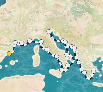 21 Night Barcelona to Athens cruise