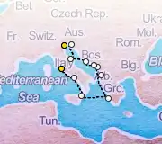 10 Night Rome to Venice cruise