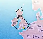 12 Night London to London cruise