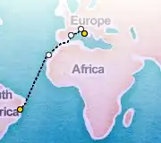 13 Night Rome to Salvador cruise