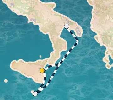 4 Night Catania to Catania cruise