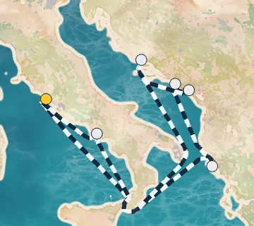 8 Night Rome to Rome cruise