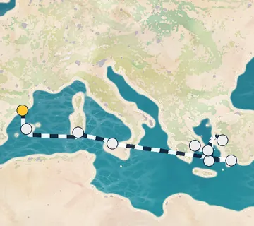 10 Night Barcelona to Athens cruise