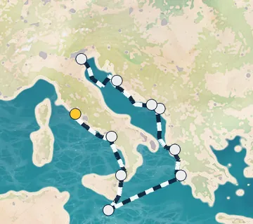 9 Night Rome to Venice cruise