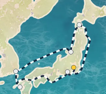 9 Night Tokyo to Tokyo cruise