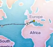 15 Night Rome to Baltimore cruise