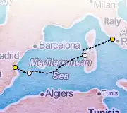 4 Night Valencia to Rome cruise