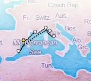 7 Night Tarragona to Tarragona cruise