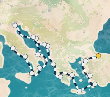 21 Night Istanbul to Rome cruise