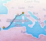 3 Night Portofino to Malaga cruise