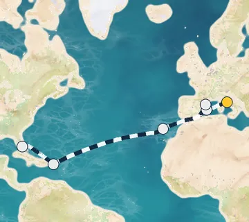 16 Night Rome to Miami cruise