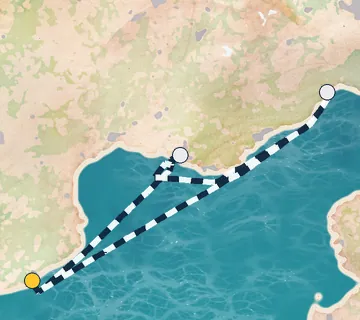 3 Night Barcelona to Barcelona cruise