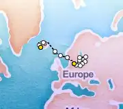 21 Night Copenhagen to Reykjavik cruise