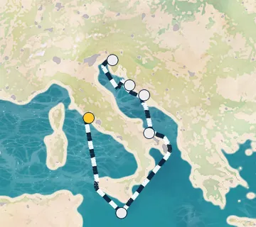 7 Night Rome to Trieste cruise