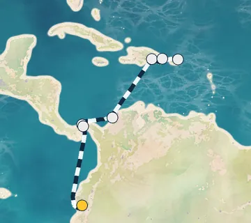9 Night Guayaquil to San Juan cruise