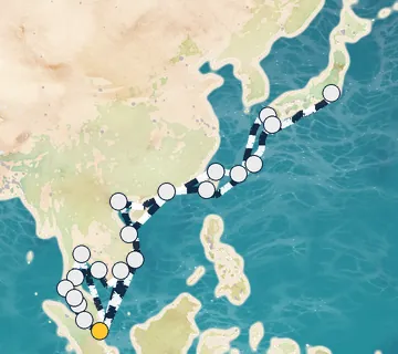 42 Night Singapore to Singapore cruise