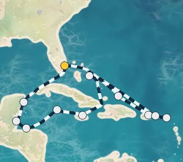 18 Night Ft. Lauderdale to Ft. Lauderdale cruise
