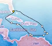 14 Night Miami to Miami cruise