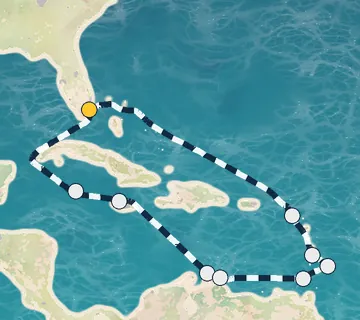 14 Night Miami to Miami cruise