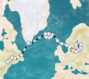 35 Night Copenhagen to Montreal cruise