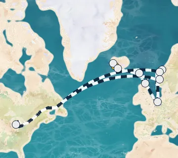 14 Night Reykjavik to Amsterdam cruise