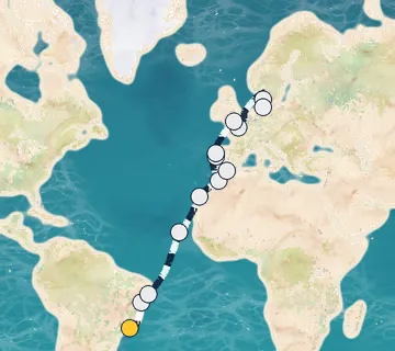 25 Night Rio to Kiel cruise
