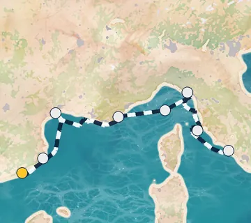 7 Night Barcelona to Rome cruise