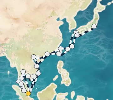 42 Night Singapore to Singapore cruise