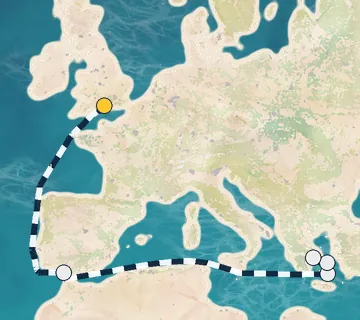 9 Night London to Athens cruise