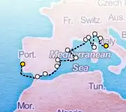 14 Night Lisbon to Rome cruise
