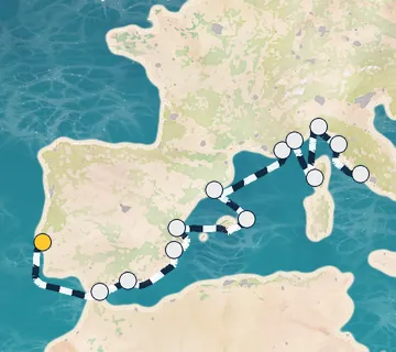 14 Night Lisbon to Rome cruise