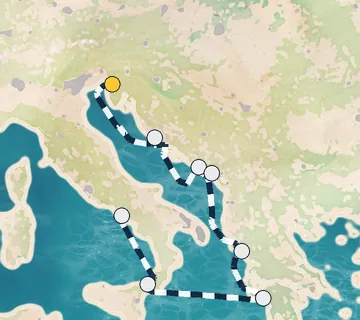 7 Night Trieste to Naples cruise
