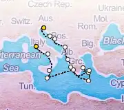 14 Night Rome to Trieste cruise
