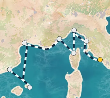 9 Night Rome to Barcelona cruise