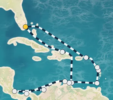 23 Night Miami to Miami cruise