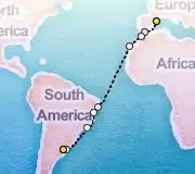 18 Night Barcelona to Buenos Aires cruise