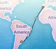 15 Night Lisbon to Buenos Aires cruise