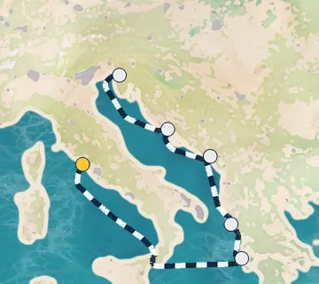 7 Night Rome to Trieste cruise