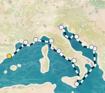 12 Night Barcelona to Venice cruise