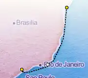 3 Night Sao Paolo to Salvador cruise