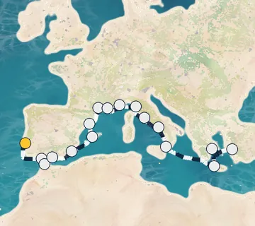 21 Night Lisbon to Athens cruise