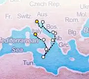 9 Night Rome to Venice cruise