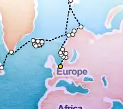 35 Night Amsterdam to New York cruise