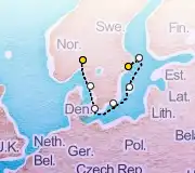 7 Night Stockholm to Oslo cruise