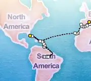 47 Night Barcelona to Miami cruise
