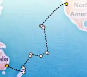 34 Night Seattle to Sydney cruise