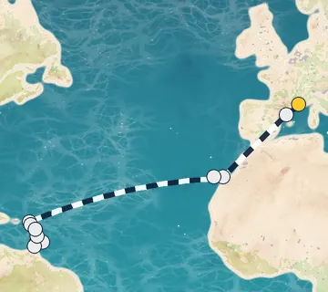 19 Night Marseille to Pointe-a-Pitre cruise